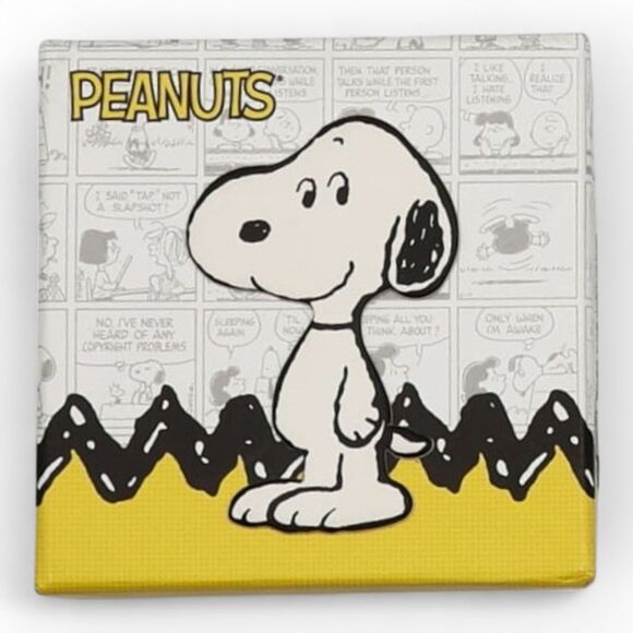 Peanut Snoopy Women's Fine Silver Plated Necklace - Picture 2 of 2